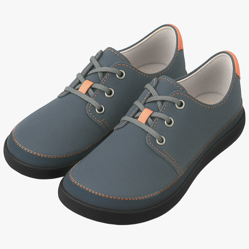 BareCup Concept Barefoot Shoes Ground Felt Coral Charcoal